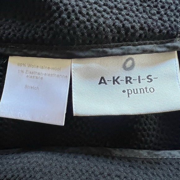 AKRIS Punto pants slacks wool blend Size 6 small - Picture 6 of 6